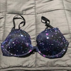 Wear Everywhere Demi galaxy print bra